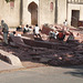 Fatehpur Sikri- Stonemasons at Work