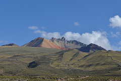 Bolivia, Volcano Tanupa (5400m)