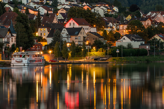 Sommerabend in Neckarsteinach