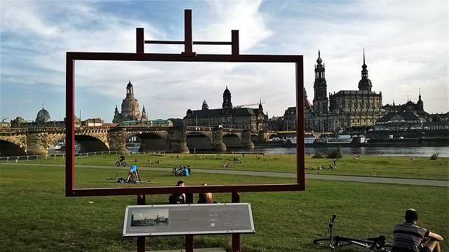 "Canaletto Blick" Dresden