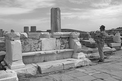 Phoebus Apollo smiles upon his altar at Delos