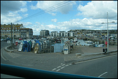 the harbour at West Bay