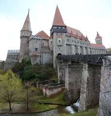 Romania, The Corvin Castle, View from the North