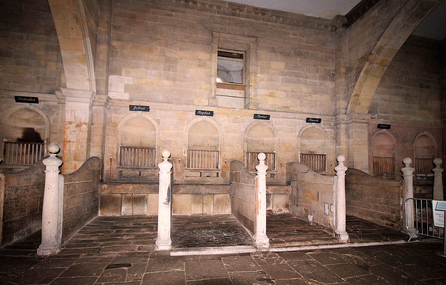 Interior of stable, Seaton Deleval, Northumberland