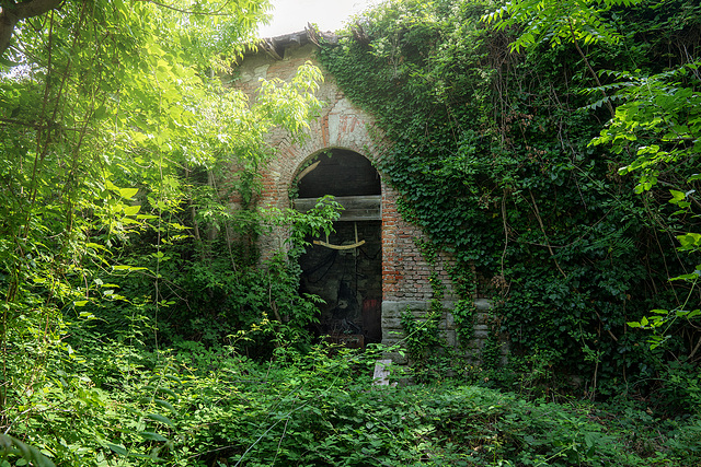 Abandoned Trieste - secret room