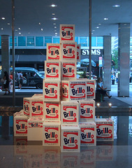 Not Warhol Brillo Boxes 1964 by Mike Bidlow, Lever House, July 2010