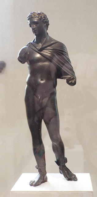Bronze Statuette of Hermes in the Metropolitan Museum of Art, April 2017