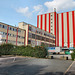 Betriebsgebäude und Silo der Firma Müller's Mühle GmbH (Gelsenkirchen-Schalke) / 30.09.2023