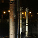 Night at the ruins of the Roman Forum