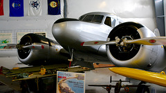 USA 2016 – Western Antique Aeroplane & Automobile Museum – 1943 Cessna UC-78 Bobcat