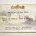Ticket for Blenheim Palace