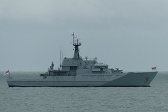 HMS Mersey in the Solent - 29 April 2015