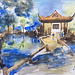 Suzhou . Chine : Dans un parc