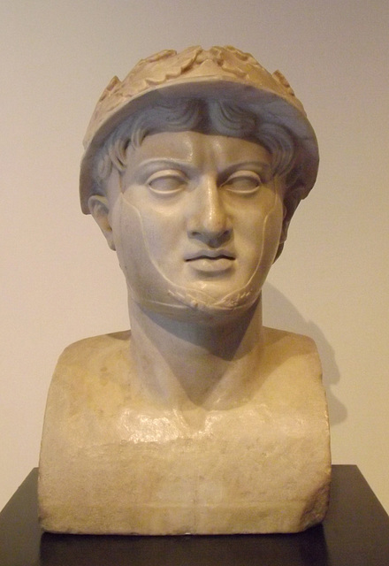 Pyrrhus in the Villa dei Papiri in the Naples Archaeological Museum, June 2013