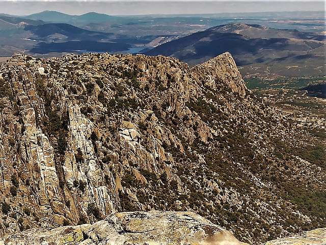 La Sierra de La Cabrera, eastern end.