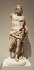 Marble Poseidon from the Great Altar of Zeus at Pergamon in the Metropolitan Museum of Art, June 2016