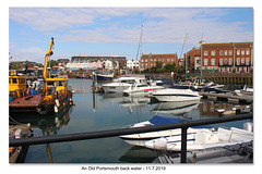 A back water in Old Portsmouth 11 7 2019