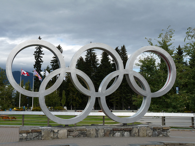 Whistler's Olympic Rings