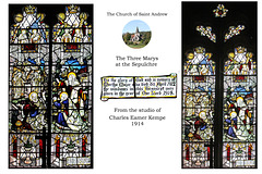 Alfriston St Andrew's  Three Marys Charles Kempe 1914