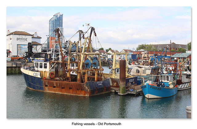 Fishing vessels Old Portsmouth 11 7 2019