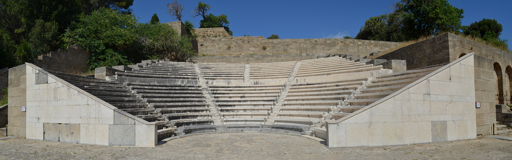 Rhodes, Acropolis Hill, Ancient Theatre