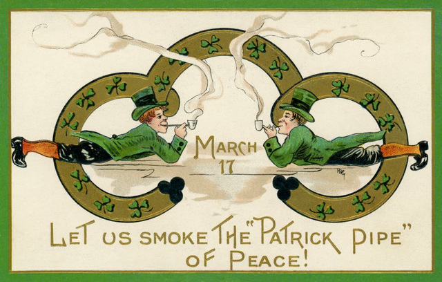 Let Us Smoke the Patrick Pipe of Peace on March 17!