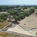 Rhodes, View to Mediterranean Side from Acropolis Hill