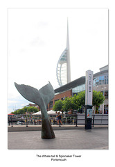 Whale tail & Spinnaker Tower Portsmouth 11 7 2019