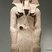 Detail of a Statue of Hatshepsut in a Devotional Attitude in the Metropolitan Museum of Art, September 2018