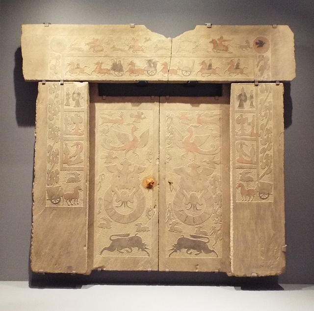 Han Tomb Gate in the Metropoiltan Museum of Art, July 2017