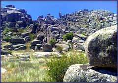 Granite and vulture territory - Cancho de La Bola