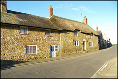 stone cottages in Abbotsbury