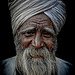 Portrait of an old sikh
