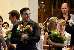 Leipzig 2019 – Counter tenor Andreas Scholl after the final concert of the Bachfest