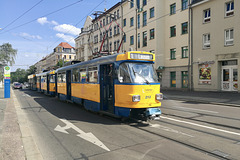 Leipzig 2019 – LVB 2113 Tatra Großzug on line 1