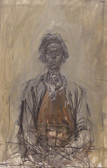 Detail of Annette by Giacometti in the Museum of Modern Art, May 2010