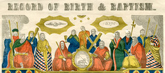 Record of Birth and Baptism (Detail)