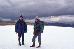 Jim & Steve on The Creag Megaidh Range 19th May 1994