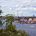 Blick zum Freizeitpark Gröna Lund in Stockholm
