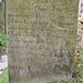 Memorial to William Cooper, Master Carpenter,Wentworth Old Church, South Yorkshire