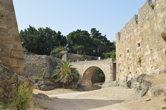 The Fortress of Rhodes, St. Athanasious Bridge