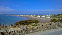 Die Bank in Rossnowlagh, County Donegal, Irland