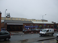 Former bus station and garage, Stratford-upon-Avon - 27 Feb 2014