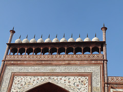 Agra- Taj Mahal- Detail of Gateway