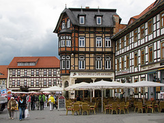 Fachwerk in Wernigerode am Markt