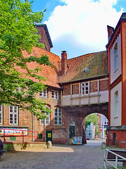 Lübeck, Burghof