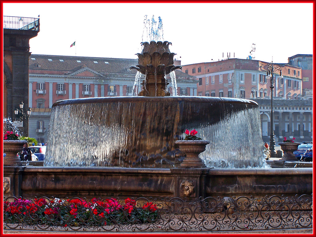 Napoli : Fontana del Carciofo -