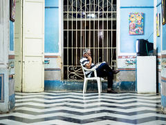Between reality and dream, People of Trinidad, Cuba