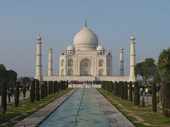 Agra- Taj Mahal and Lotus Pool