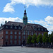 Das alte Postgebäude der Dänischen-Post